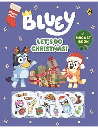 Bluey Christmas Magnet Fun