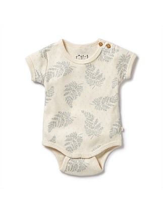 Forever Ferns Organic Pointelle Bodysuit