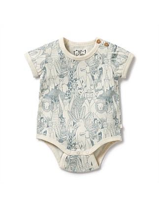 Hello Friends Organic Bodysuit