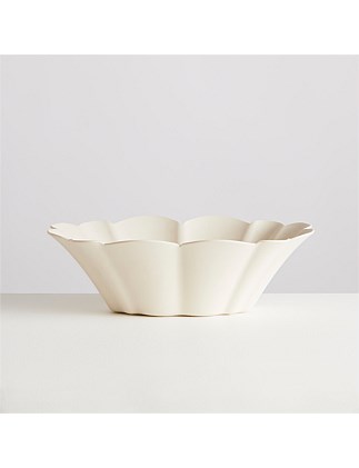 Cloud Serving Basket Ivory