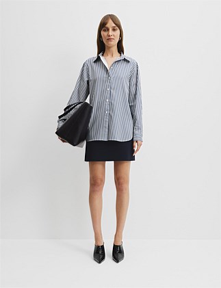 Australian Cotton Stripe Oxford Shirt