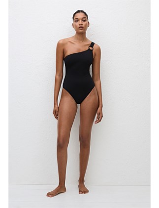 Asymmetric Ring Maillot One Piece Swimsuit