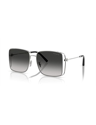 Square SILVER GREY GRADIENT Sunglasses