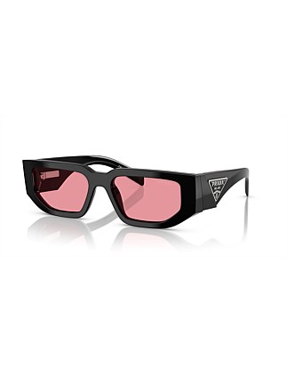 Rectangle BLACK PINK Sunglasses