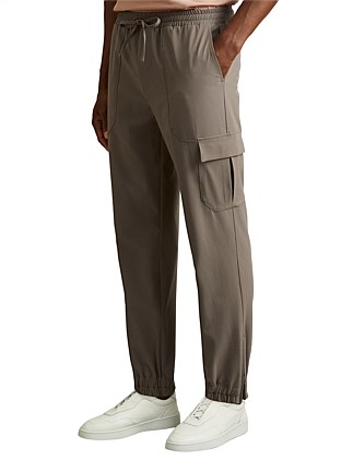 HOLD ELASTICATED CARGO TROUSER