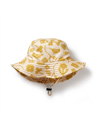 Goldie Floral Swim Sun Hat