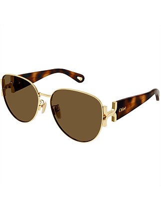 GOLD ROUND Sunglasses