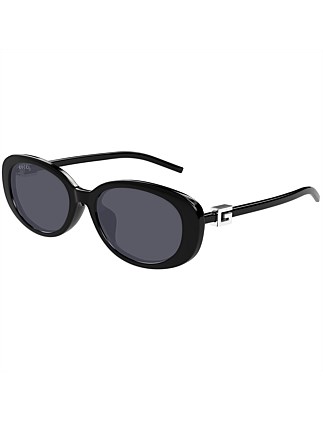 BLACK ROUND Sunglasses