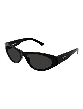 BLACK ROUND Sunglasses