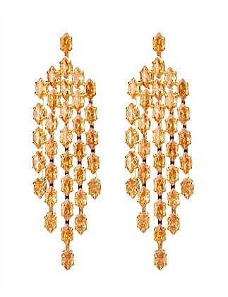 SPARKLE FRINGE EARRINGS