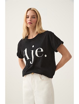 Beyond Embellished Logo Tee