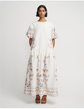 MICHELLE LINEN DRESS