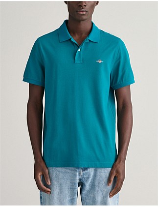 Regular Fit Shield Piqué Polo Shirt