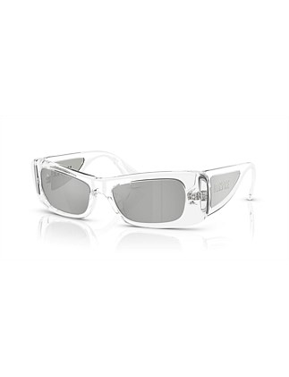 Pillow CLEAR CLEAR MIRROR SILVER 80 Sunglasses