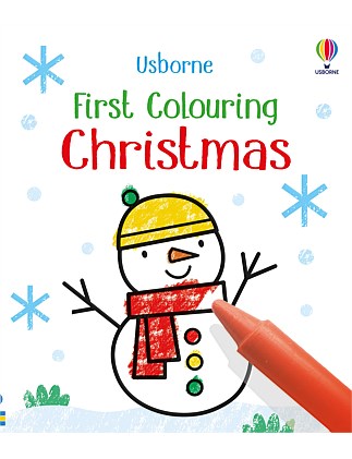 First Coloring Christmas