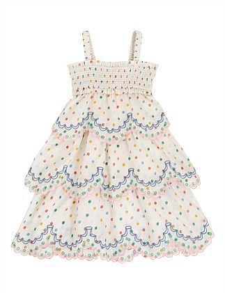 Everley Embroidery Dress (2Yrs - 12 Yrs)