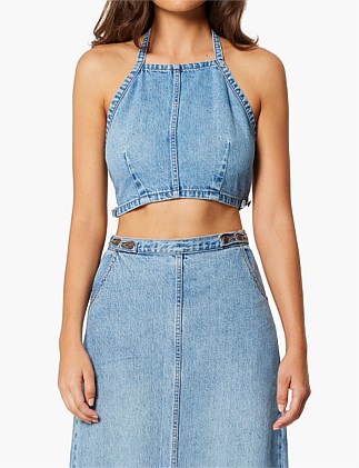 CHARLIE TOP DENIM