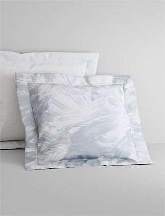 SORENO TAILORED EUROPEAN PILLOWCASE IN MIRAGE BLUE