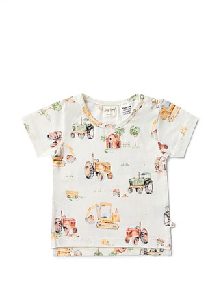 Diggers & Tractors Organic T-Shirt