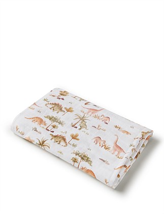 Dino Organic Muslin Wrap