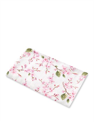 Cherry Blossom Organic Muslin Wrap