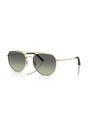 R-10 Pilot GOLD FOREST GRADIENT Sunglasses