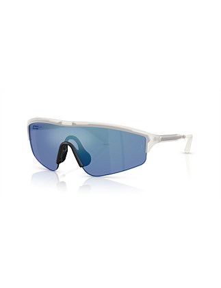 R-7 Irregular IVORY MARINE FLASH MIRROR Sunglasses