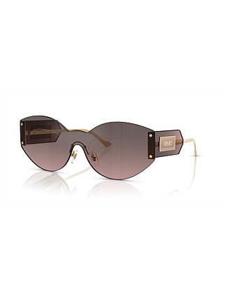 Irregular SILVER PINK GRAD GREY FLASH SILVER Sunglasses