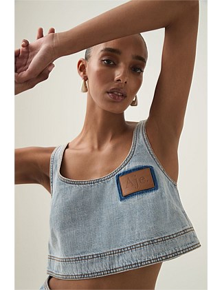 Aura Denim Top