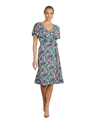 MARGO TRUE WRAP DRESS