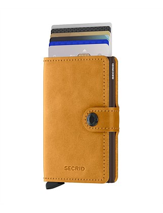 Secrid Miniwallet Vintage Ochre