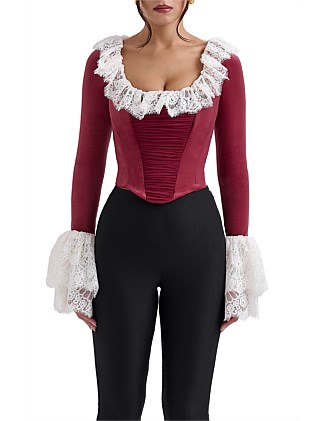 HOUSE OF CB JACINDA CORSET TOP