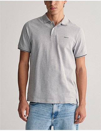 Tipped Piqué Polo Shirt