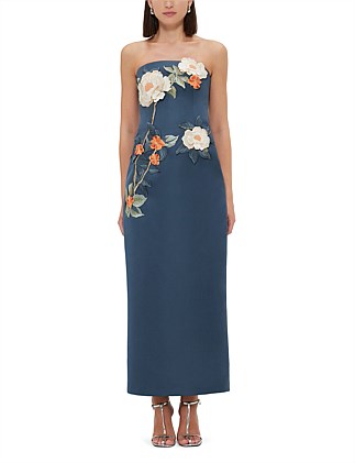 Rayna Floral Bustier Maxi Dress