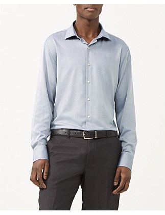 LS SLIM MARLE TWILL SHIRT