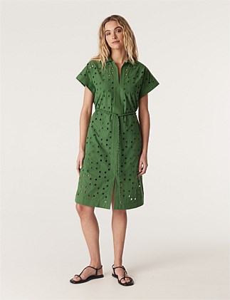 ALLY EMBROIDERED DRESS