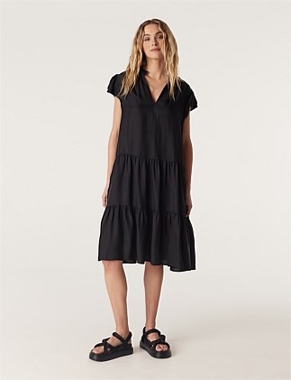 LAURA FRILL DRESS