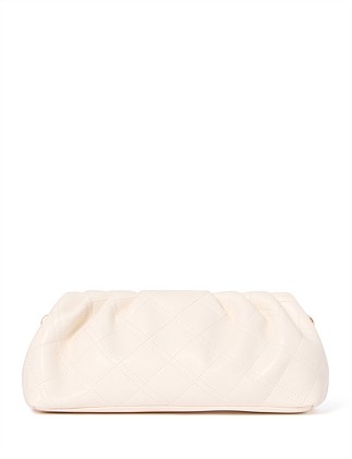 SIGNATURE SASKIA SOFT QUILTED CLUTCH