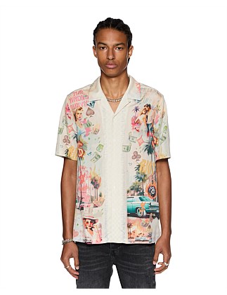 World Order Resort Short Sleeve Shirt Multi