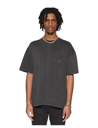 Est Pocket Short Sleeve Tee Old Black