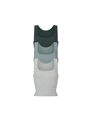 COTTON RIB TANK 3-PACK