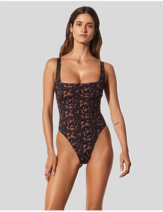 The Square D-G Underwire One Piece Swimsuit