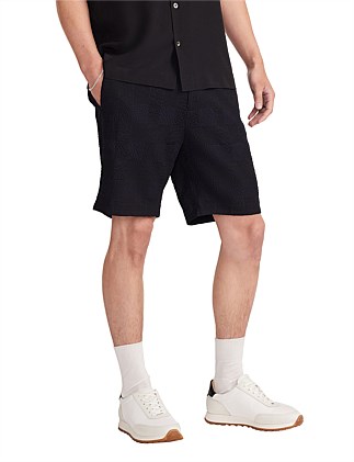 SEERSUCKER CHECK SHORTS