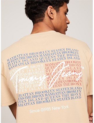 Tommy Flag Back Logo T-Shirt