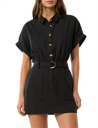 BREE UTILITY MINI DRESS