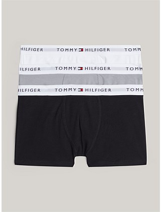 Boys 3-Pack Logo Waistband Trunks