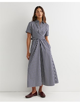 ETTA STRIPE TWIST DRESS