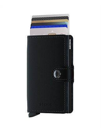 Secrid Miniwallet Matte Black