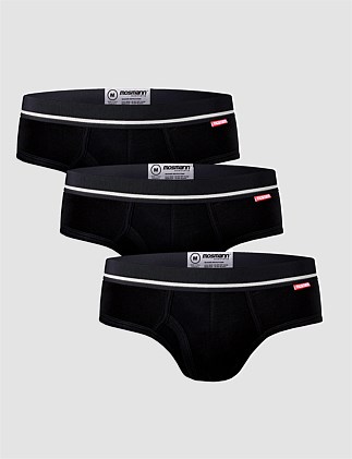 3-Pack Bamboo Brief - Pepper