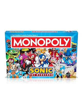 SONIC THE HEDGEHOG MONOPOLY